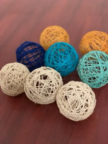 Bolas Decorativas - tam: M - 4 unidades