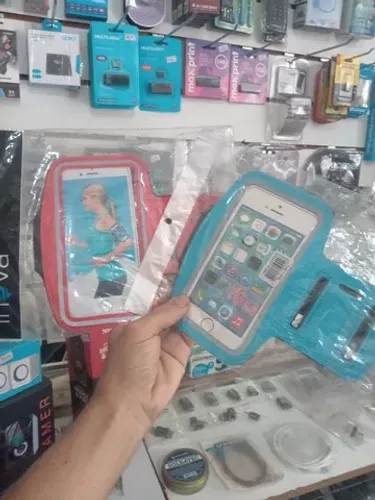 Braçadeira pra celular até 6,5 Polegadas