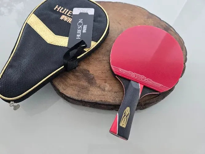 1 (UMA) Raquete Classica 5 Estrelas Profissional Tenis Mesa