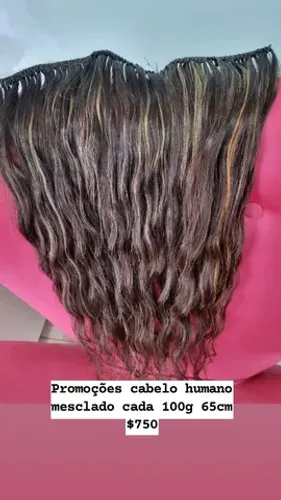 Promoções cabelo humano castanho natural e loiros varejo e atacado 