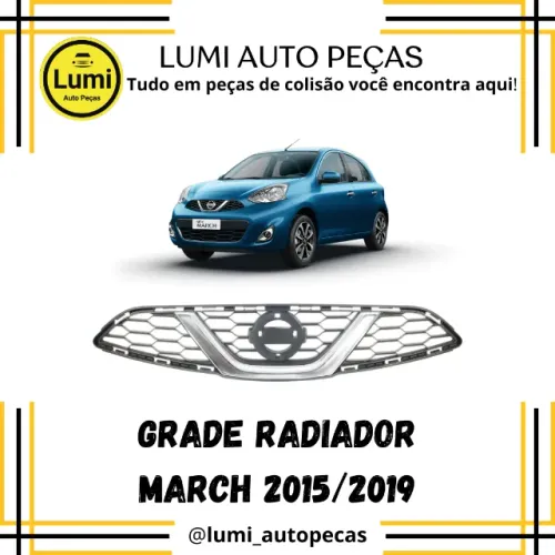 Grade Central Nissan March 2015/... Cromada - NOVA