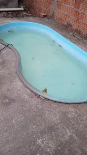 Piscina infantil feijao