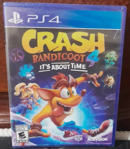 Crash Bandicoot 4 Its about time Ps4 Novo Lacrado