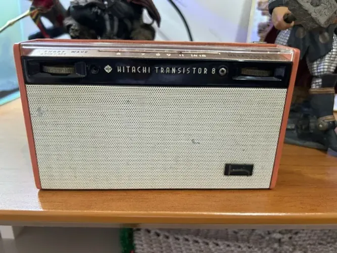 rádio hitachi transistor 8