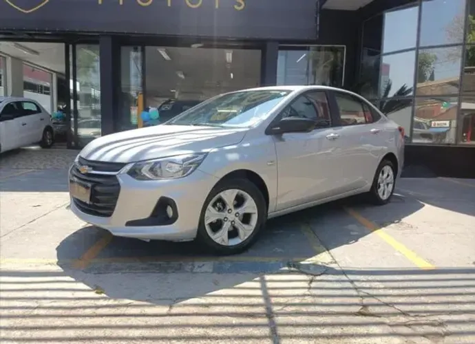 Top de Linha e Turbo!* ONIX Plus LTZ 1.0 TB Aut 2023 Impecável!* | Entrada + 1.755 Ao Mês 