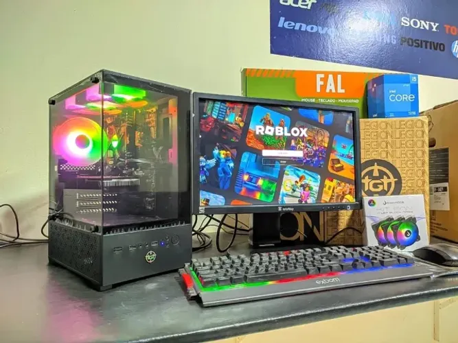 Pc Gamer + Monitor 24pl Gta 5 Csgo Cod warzone