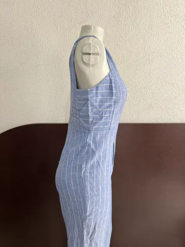 Macacão azul claro