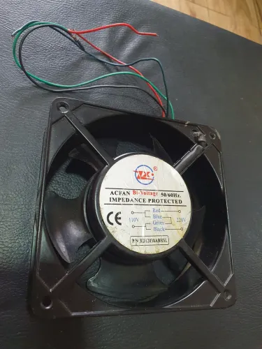 Micro Ventilador 120x120x38hsl 110-220 vac Sem rolamento