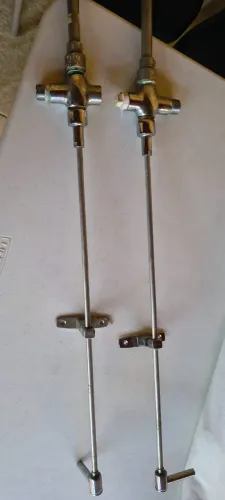Kit com 2 misturador de água quente fria externo para ducha chuveiro