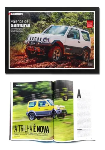 Kit Quadro Suzuki Jimny 2013 2014 + Revista Auto Esporte - Auto Livraria