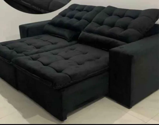 Sofá  Moderno retrátil e reclinável,  Premium confort