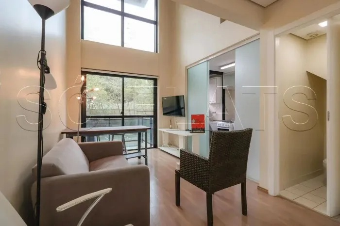 International Duplex ,apartamento disponível para venda com 42m², 1 dormitório e 1 vaga de