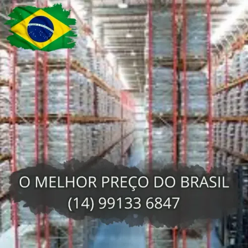 Mini Porta Palete estrutura de aço para indústria