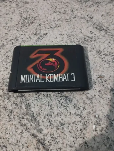 Jogo Mortal Kombat 3 para mega drive sega 