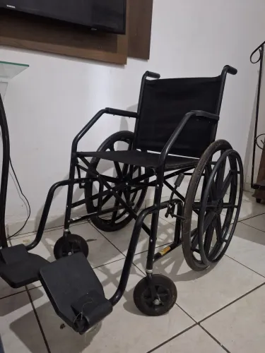 Cadeira de Rodas CDS 101 Nylon - Semi-Nova, Como Nova!