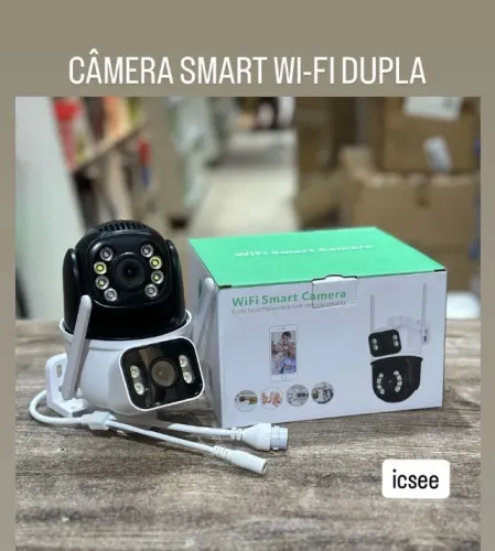 CÂMERA SMART WI-FI DUPLA