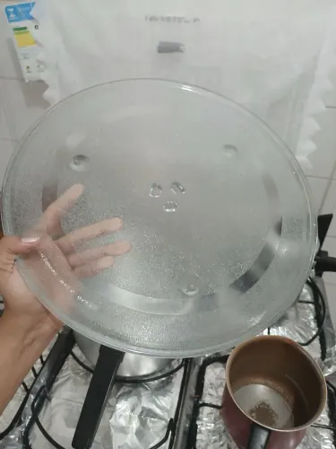 Prato Giratório de Micro-ondas grande Brastemp