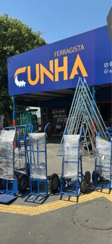 Carrinho de carga dobrável Stanley reforçado