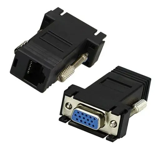 Adaptadores VGA Fêmea Para Rede RJ45