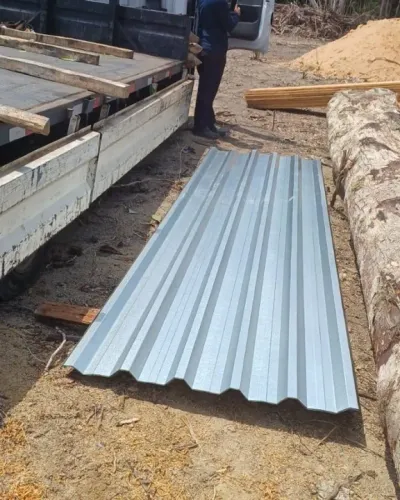 Ferragens para construção - Ferro e Aço - Metalon - U Enrijecido - Telha Metálica!