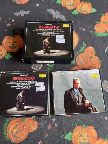 Boxset ópera Rigoletto importado 1983