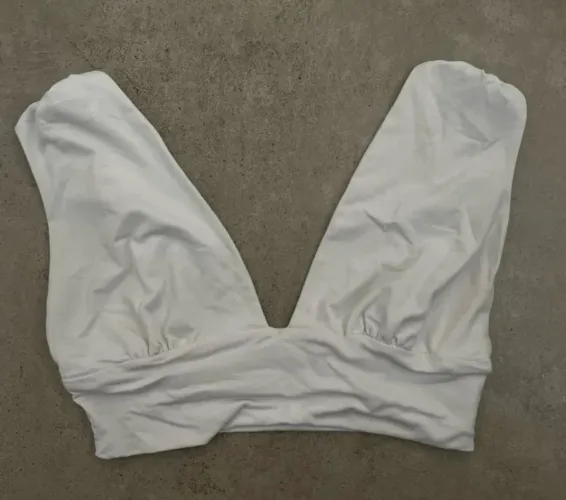 Top Branco Decote