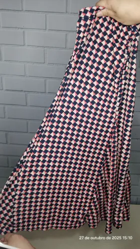 Saia Estampada Tamanho: M