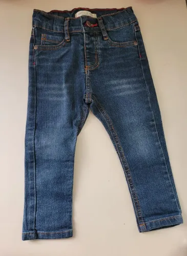 Calça Jeans Bebê - Baby Club - Azul - Tamanho P