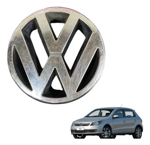 Emblema Grade Diant Volkswagen Gol Saveiro Voyage 2008 2012