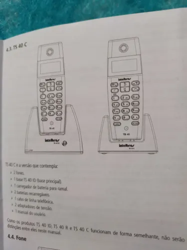 Telefone Intelbras com ramal