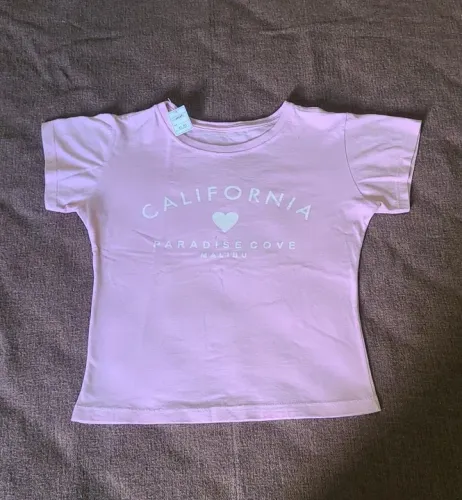 Camiseta California Paradise Cove Malibu Rosa