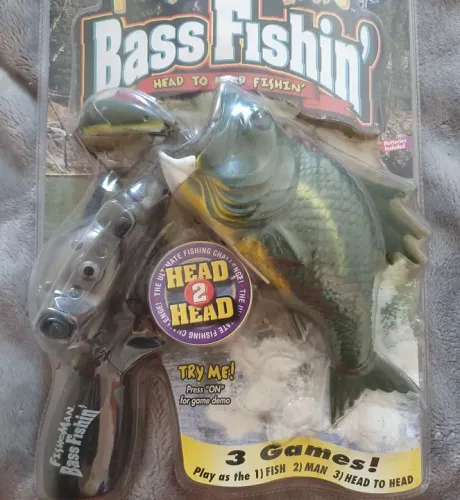 Mini game Bass Fishin head to head lacrado 1998