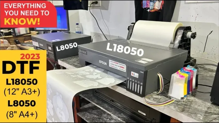 Impressora DTF Epson L8050 / L8180 / L18050 - MONTADA SOB ENCOMENDA