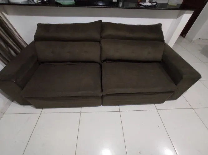 Sofá retrátil 4 lugares
