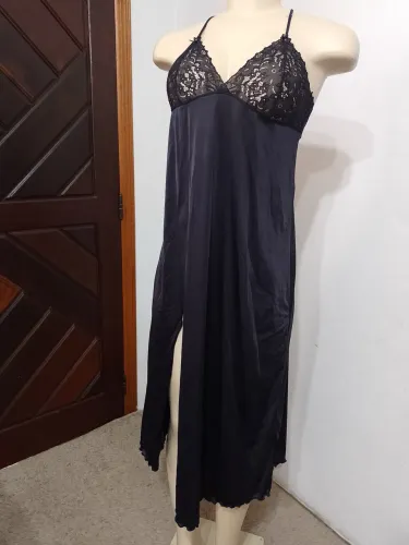 Camisola longa Preta Demillus - M