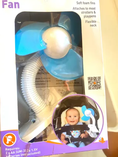 Ventilador para carrinho de bebê NOVO
