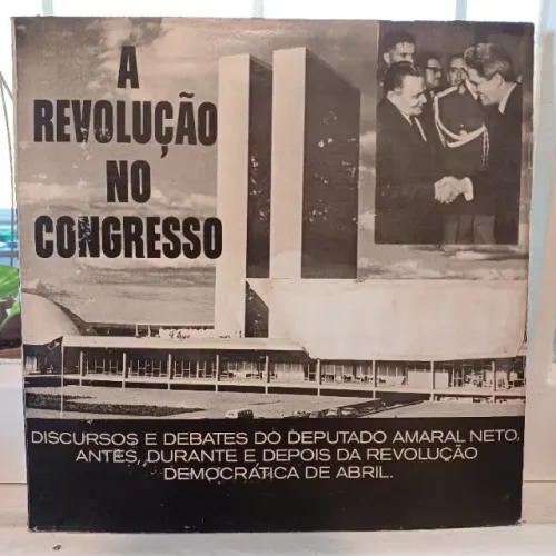 LP raro e histórico do deputado Amaral Neto
