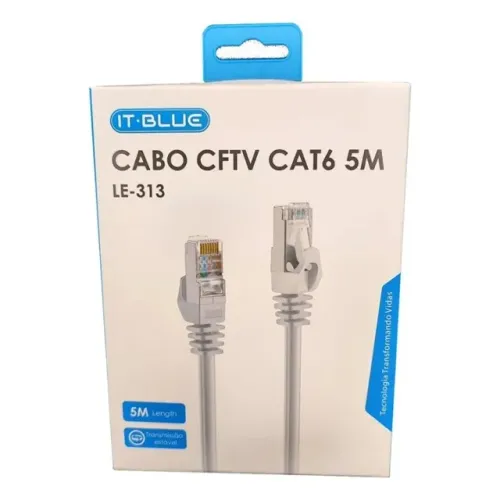 Cabo De Rede Cat6 5 Metros Cabo De Internet