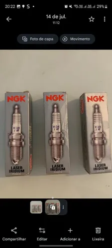 3 velas NGK Laser Iridium 
