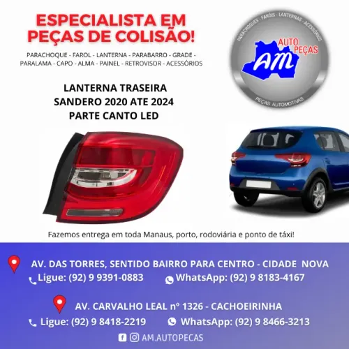 lanterna novo SANDERO 