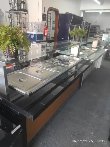 Bh Buffet restaurante orçamento quente e refrigerado 
