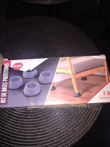Protetor de Base Para Cadeiras e Móveis - 4 Peças