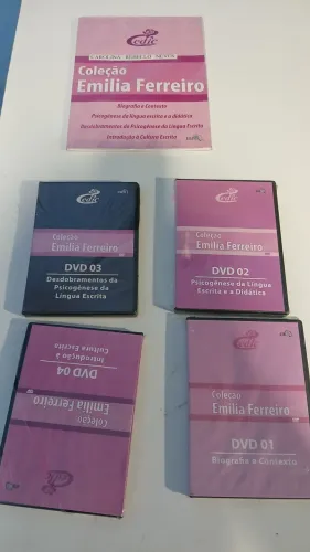DVD coleção Emília ferreiro