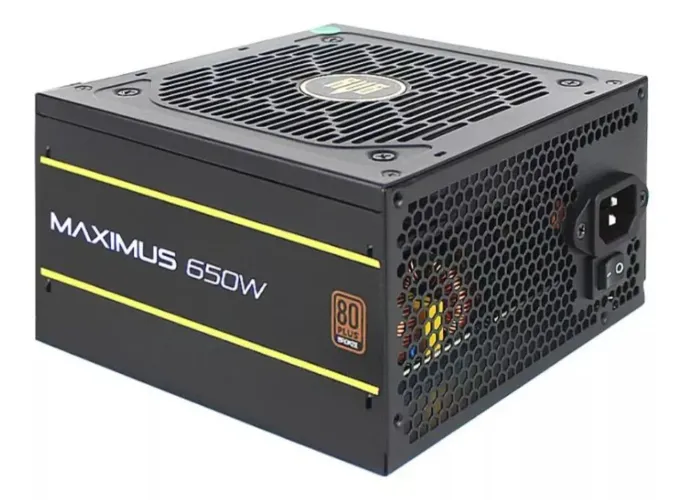 Fonte Alimentação Gamer 650w Bivolt 80plus Bronze Silencioso