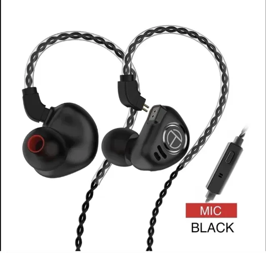 Fone de ouvido TRN V90 com 10 Drivers + Bag