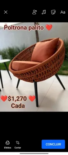 Poltronas individual 