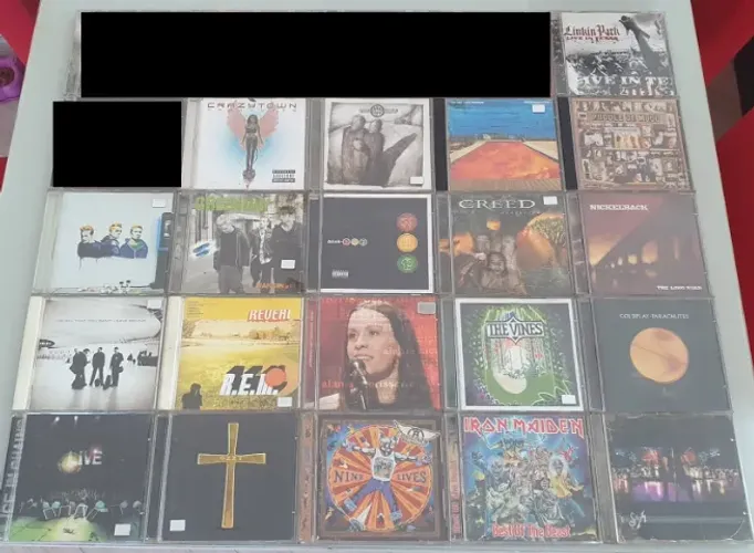 CD Rock Korn Papa Roach Linkin Park Green Day Creed POD REM Iron Ozzy