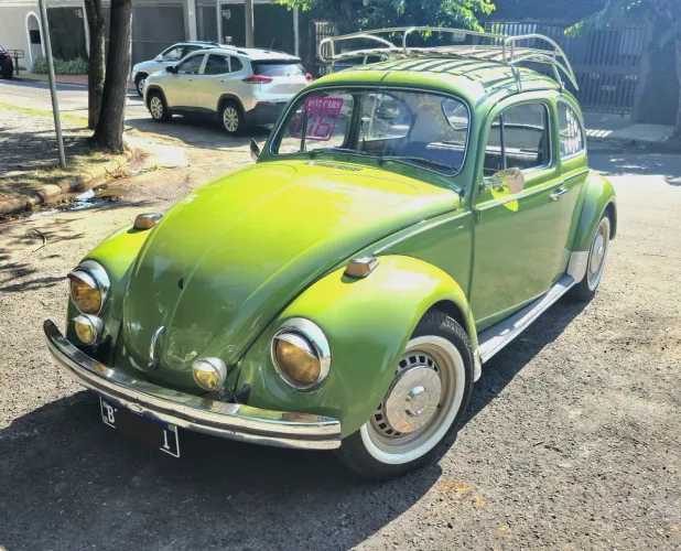 FUSCA 1976 PLACA PRETA RARIDADE