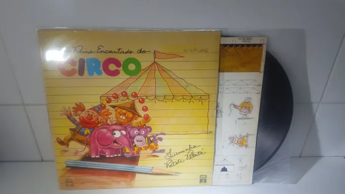 Disco de Vinil - O Reino Encantado do Circo - Turminha Patati Patatá