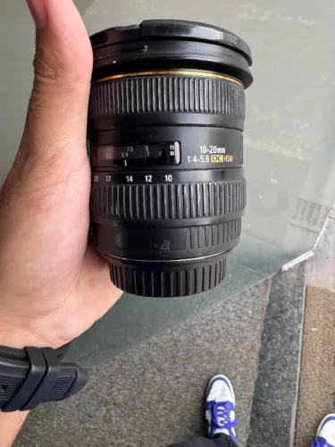 Lente Sigma 10-20 1:4-5.6 HSM para Canon